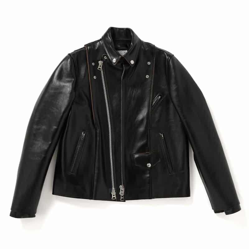 SACAI SACAI＜サカイ＞ レザージャケット BLACK