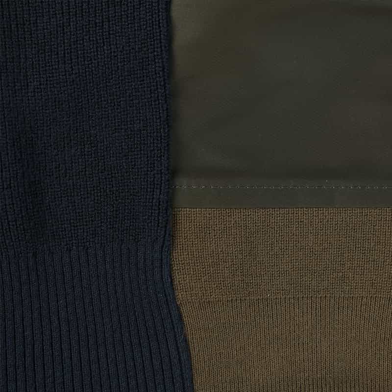 SACAI SACAI＜サカイ＞ コンビネーションジップアップカーディガン NAVY