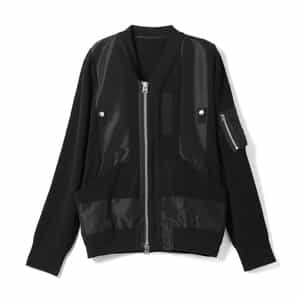 SACAI＜サカイ＞ コンビネーションジップアップカーディガン