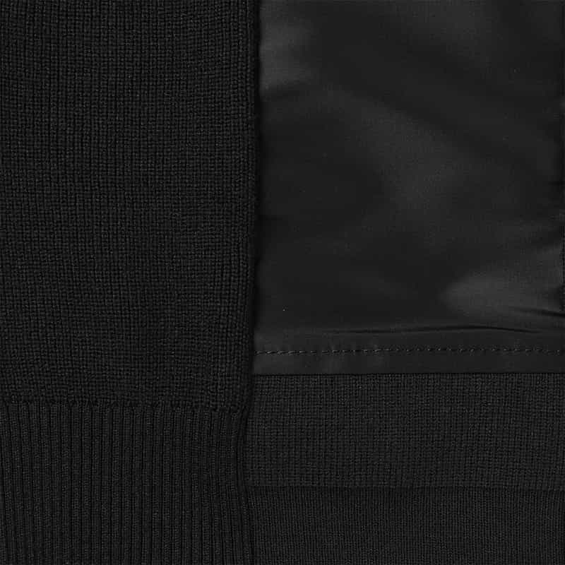 SACAI SACAI＜サカイ＞ コンビネーションジップアップカーディガン BLACK