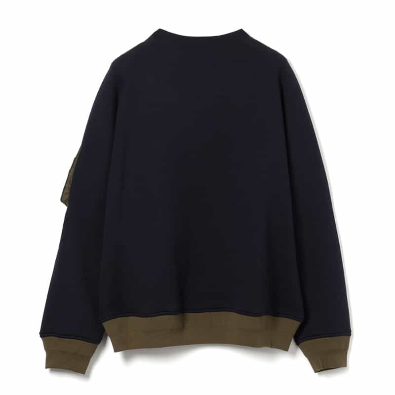 SACAI SACAI＜サカイ＞ スウェットプルオーバー NAVY