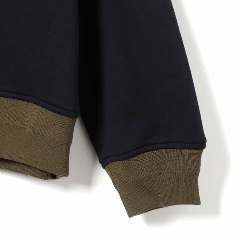 SACAI SACAI＜サカイ＞ スウェットプルオーバー NAVY