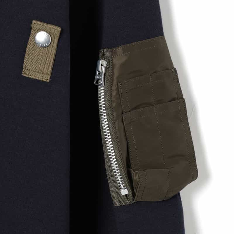 SACAI SACAI＜サカイ＞ スウェットプルオーバー NAVY