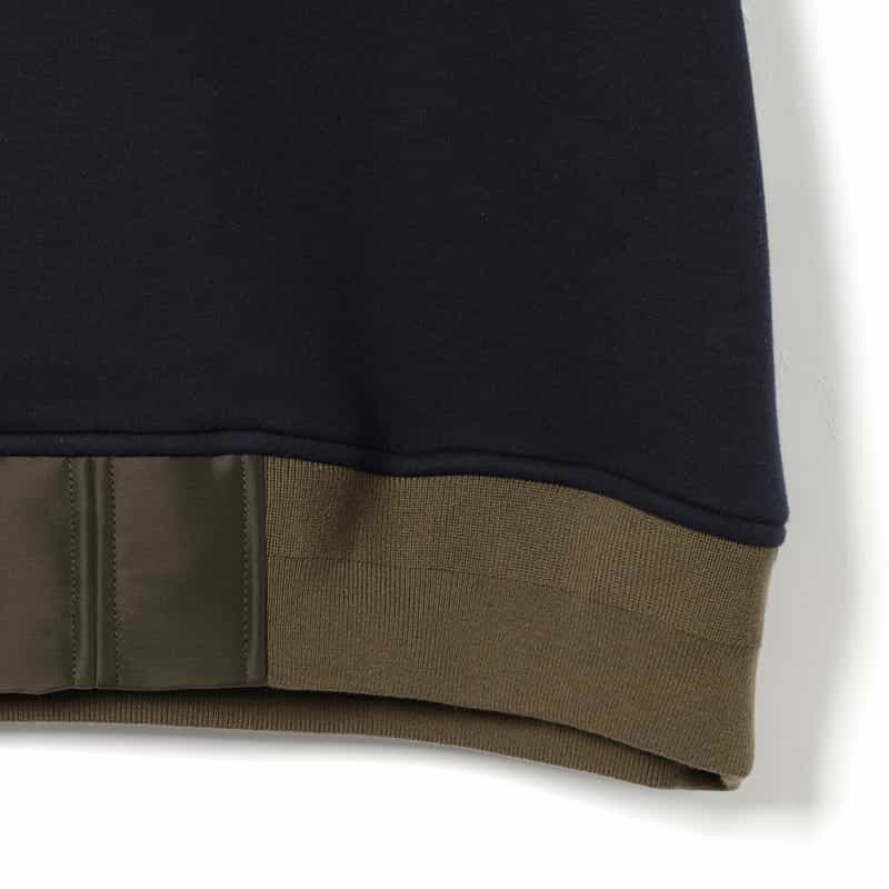 SACAI SACAI＜サカイ＞ スウェットプルオーバー NAVY