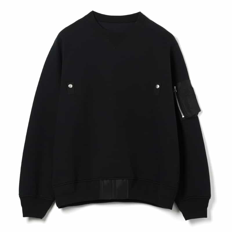 コンビネーション バックプリーツカットソー（2240362）｜SACAI