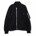 SACAI＜サカイ＞ スウェット素材MA-1ジャケット