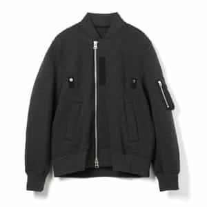 ジャケット・アウター sacai ma1 SACAI＜サカイ＞ スウェット素材MA-1ジャケット（2242689
