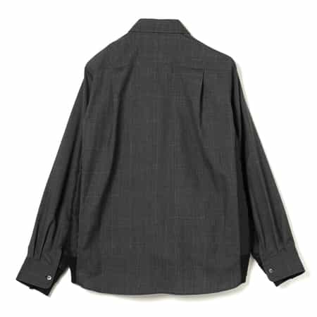 【Y7】sacai ブラウス プリーツ チェック sacai(サカイ) チェック半袖ブラウス18-03986 18-03986 ホワイト
