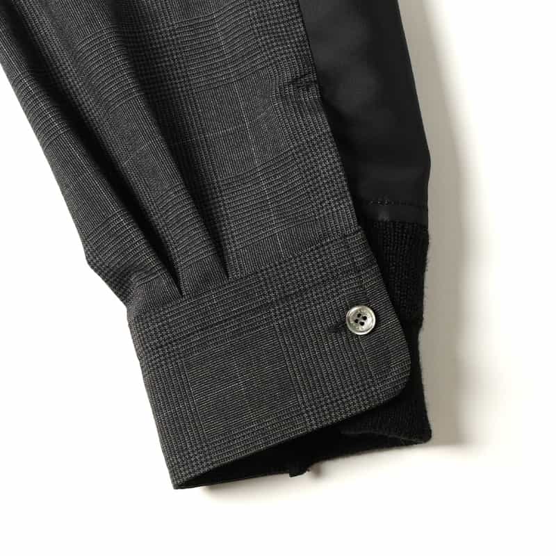 SACAI SACAI＜サカイ＞チェック柄シャツ GRAY