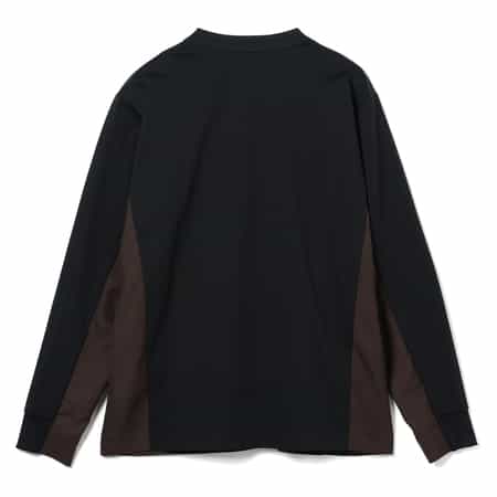 sacai×Nike コラボ ドッキング ロングスリーブ カットソー ロンT