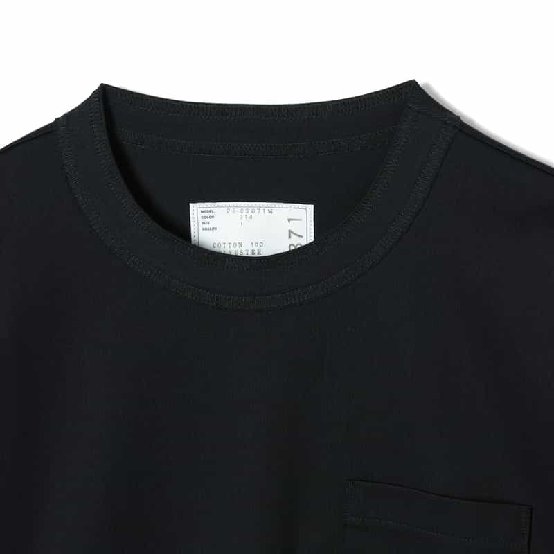 SACAI SACAI<サカイ> コンビネーションロングスリーブカットソー NAVY