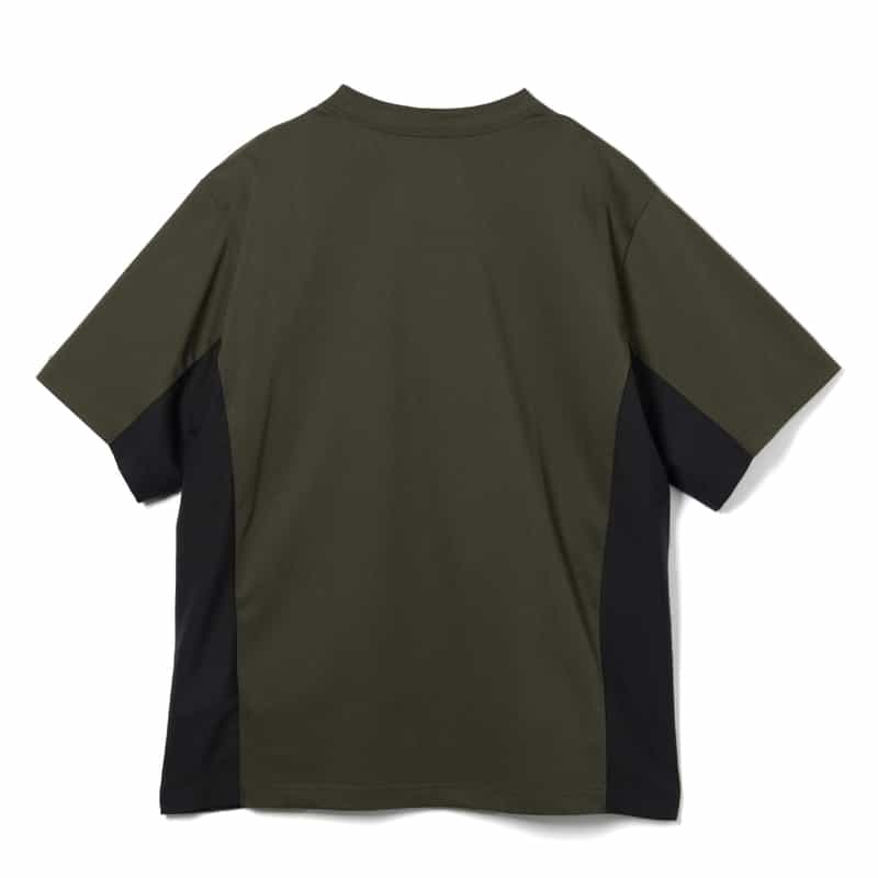 SACAI SACAI＜サカイ＞ コンビネーションTシャツ KHAKI