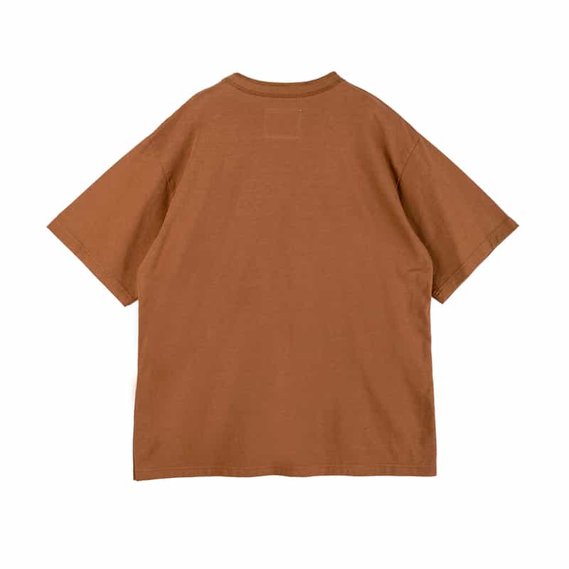 SACAI SACAI＜サカイ＞×CARHARTT＜カーハート＞コラボレート ポケット付Tシャツ BROWN