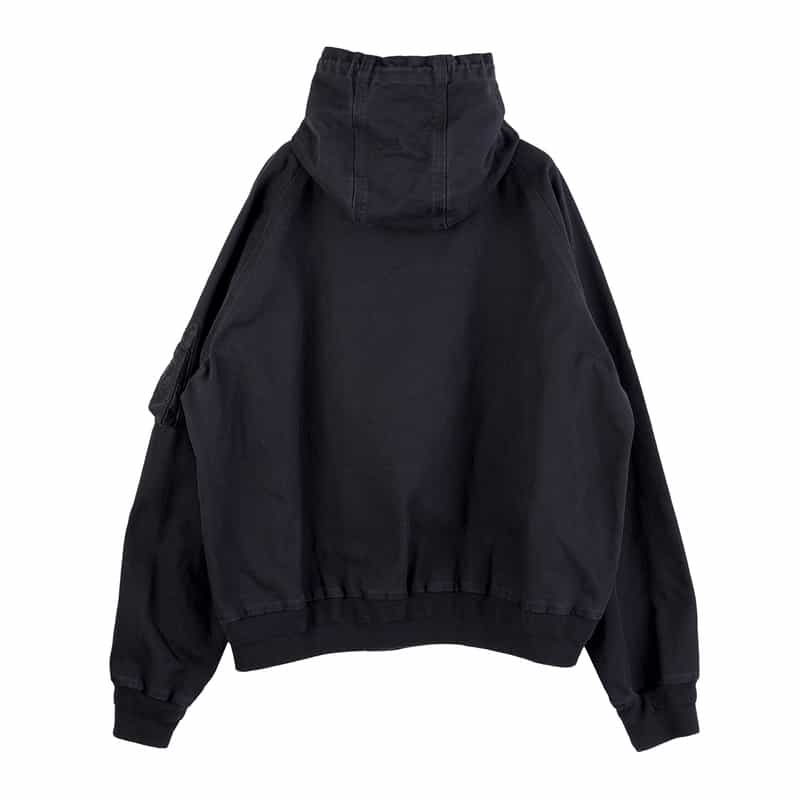 SACAI SACAI＜サカイ＞×CARHARTT＜カーハート＞コラボレート ジップアップフーディ BLACK