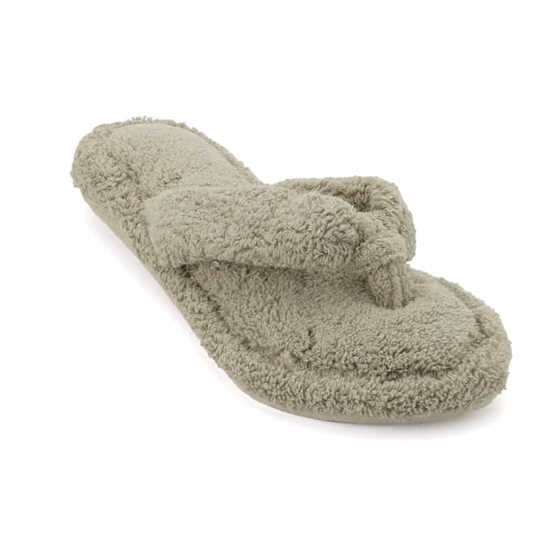 BARNEYS NEW YORK パイル トングルームシューズ （ウィメンズサイズ） BEIGE