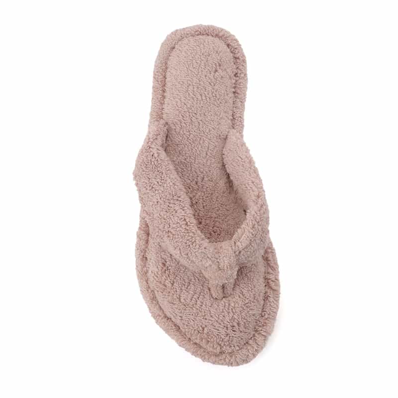 BARNEYS NEW YORK パイル トングルームシューズ （ウィメンズサイズ） PINK