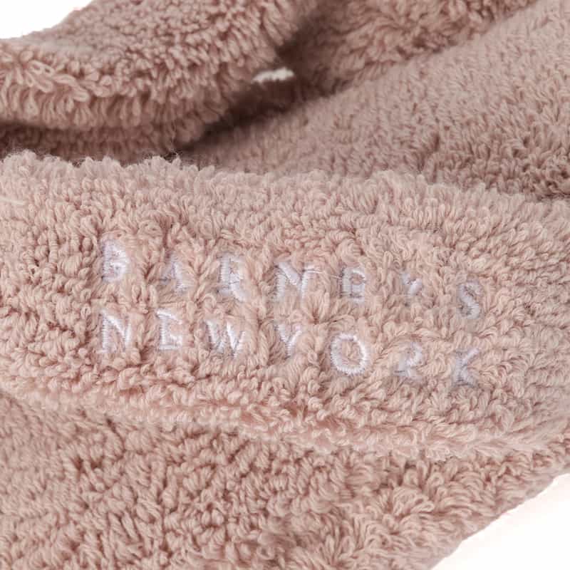 BARNEYS NEW YORK パイル トングルームシューズ （ウィメンズサイズ） PINK