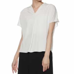 ウォッシャブル バックタックカットソー