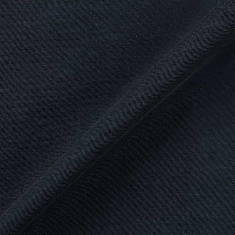 BARNEYS NEW YORK ウォッシャブル フレンチスリーブカットソー NAVY