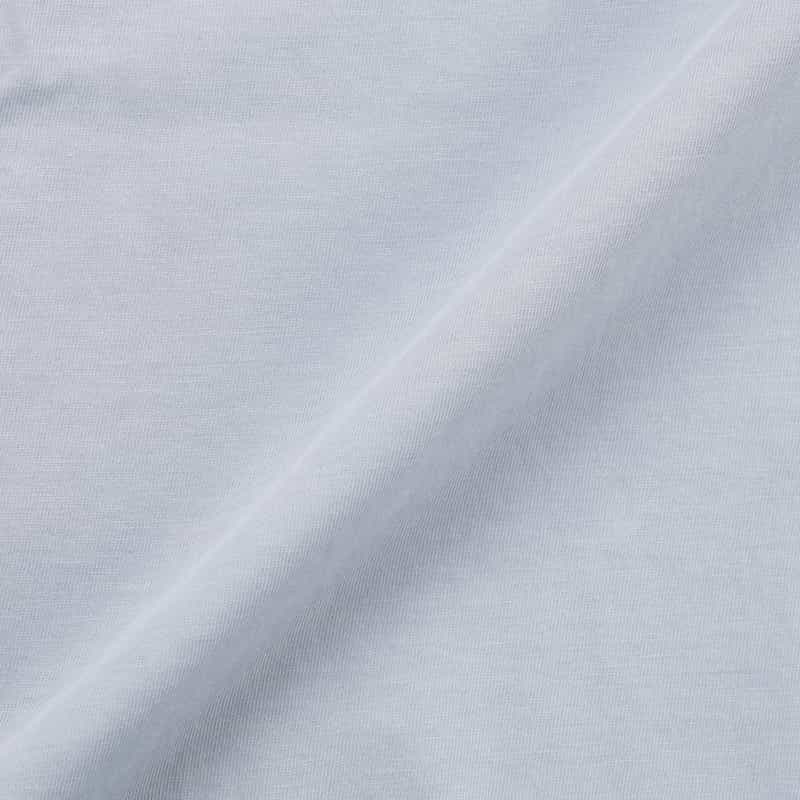 BARNEYS NEW YORK ウォッシャブル フレンチスリーブカットソー LIGHT BLUE