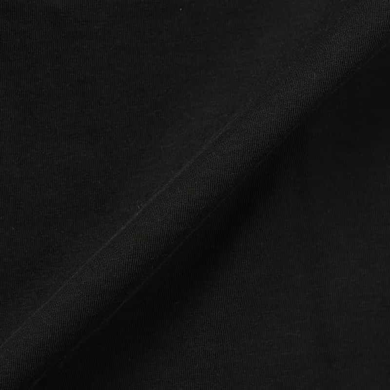 BARNEYS NEW YORK ウォッシャブル フレンチスリーブカットソー BLACK