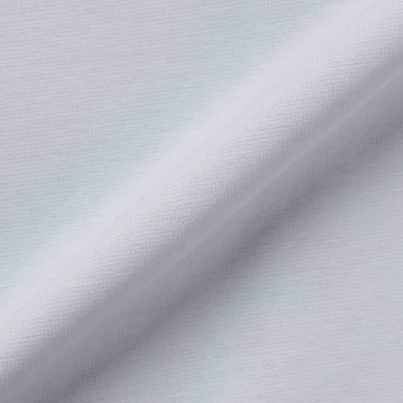 BARNEYS NEW YORK ウォッシャブル バッグジップ付きカットソー LIGHT BLUE