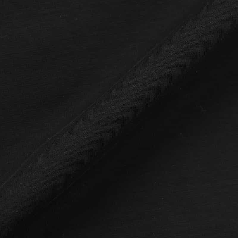 BARNEYS NEW YORK ウォッシャブル バッグジップ付きカットソー BLACK