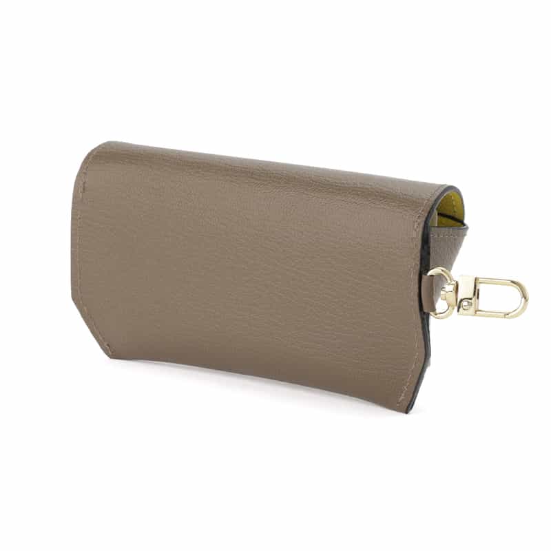 L’ARCOBALENO L'ARCOBALENO＜ラルコバレーノ＞バイカラーアイウェアケース "LA905" GRAY