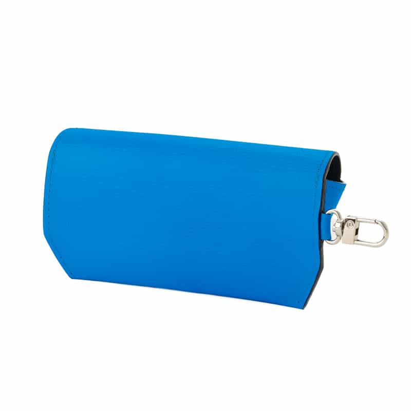 L’ARCOBALENO L'ARCOBALENO＜ラルコバレーノ＞バーニーズ　ニューヨーク限定バイカラーアイウェアケース "LA905" BLUE