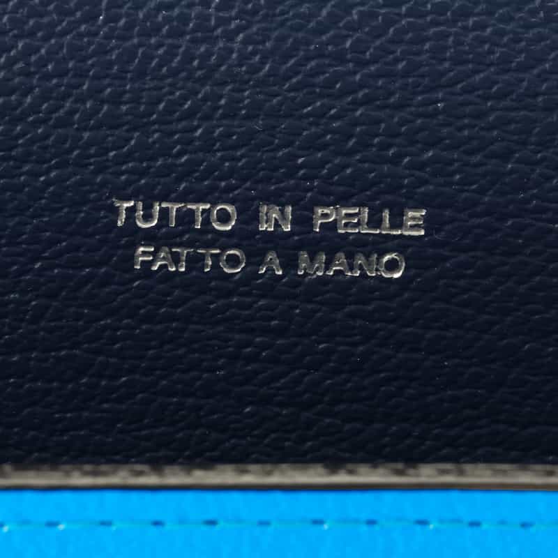 L’ARCOBALENO L'ARCOBALENO＜ラルコバレーノ＞バーニーズ　ニューヨーク限定バイカラーアイウェアケース "LA905" BLUE