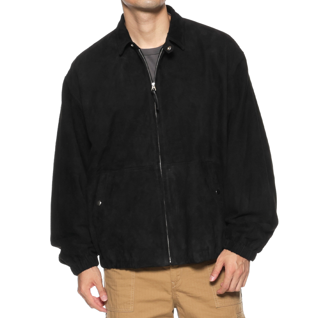 スエードレザーブルゾン