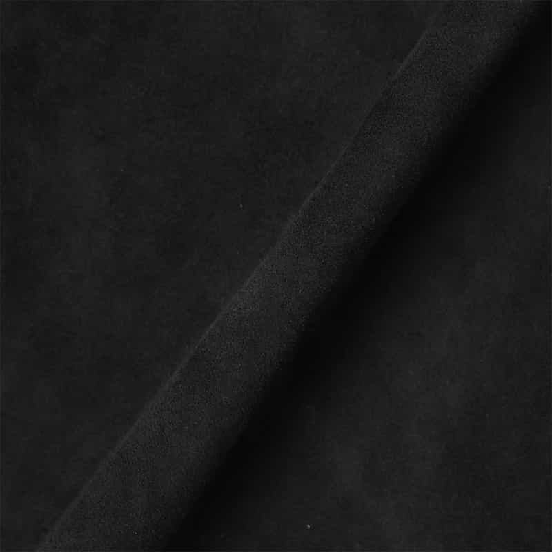 BARNEYS NEW YORK スエードレザーブルゾン BLACK