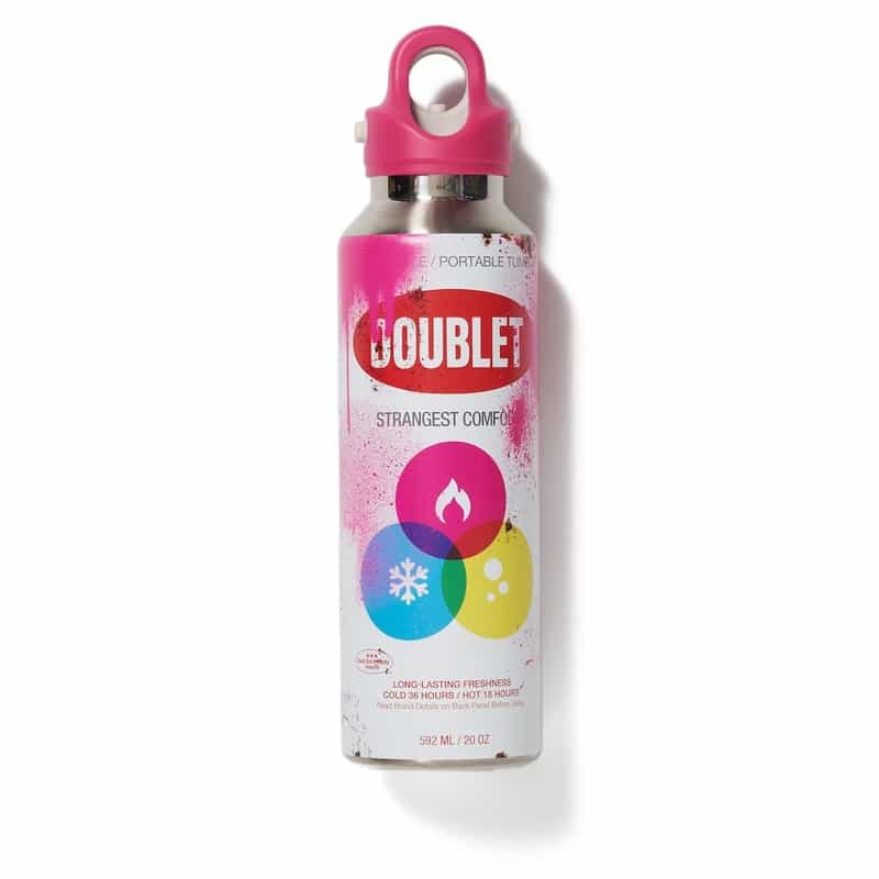 DOUBLET. DOUBLET.＜ダブレット＞ ウォーターボトル  （M） PINK