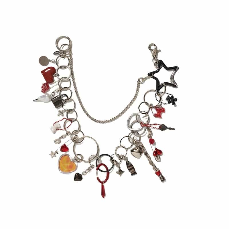 DOUBLET. DOUBLET.＜ダブレット＞ キーチェーン RED
