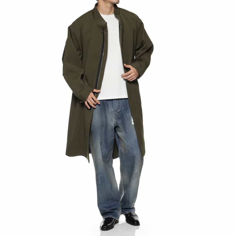 OVERCOAT OVERCOAT＜オーバーコート＞ モッズコート KHAKI