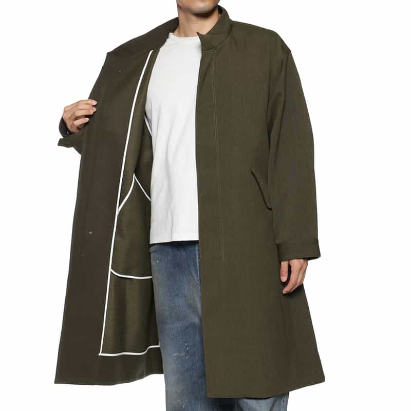 OVERCOAT OVERCOAT＜オーバーコート＞ モッズコート KHAKI