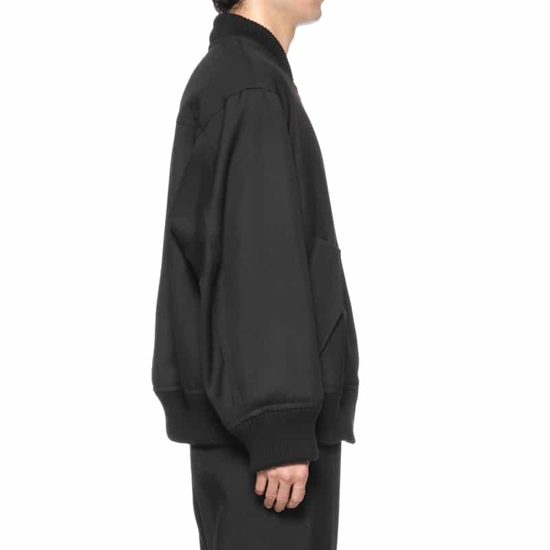 OVERCOAT OVERCOAT＜オーバーコート＞ バーニーズ　ニューヨーク限定MA-1型ジャケット BLACK