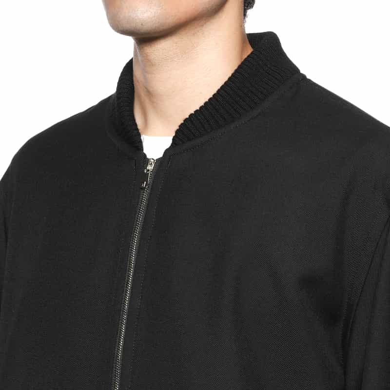 OVERCOAT OVERCOAT＜オーバーコート＞ バーニーズ　ニューヨーク限定MA-1型ジャケット BLACK