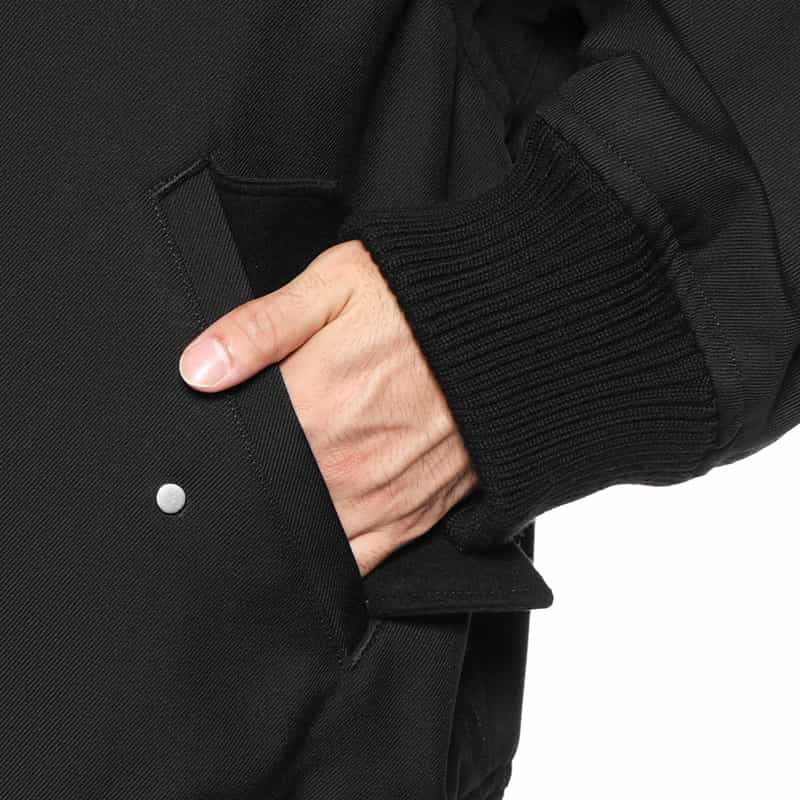 OVERCOAT OVERCOAT＜オーバーコート＞ バーニーズ　ニューヨーク限定MA-1型ジャケット BLACK