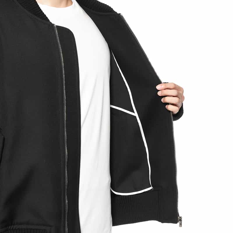 OVERCOAT OVERCOAT＜オーバーコート＞ バーニーズ　ニューヨーク限定MA-1型ジャケット BLACK