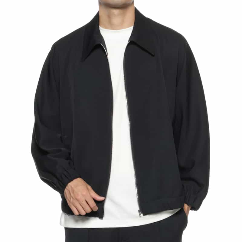 OVERCOAT OVERCOAT＜オーバーコート＞ バーニーズ　ニューヨーク限定ジップアップブルゾン BLACK
