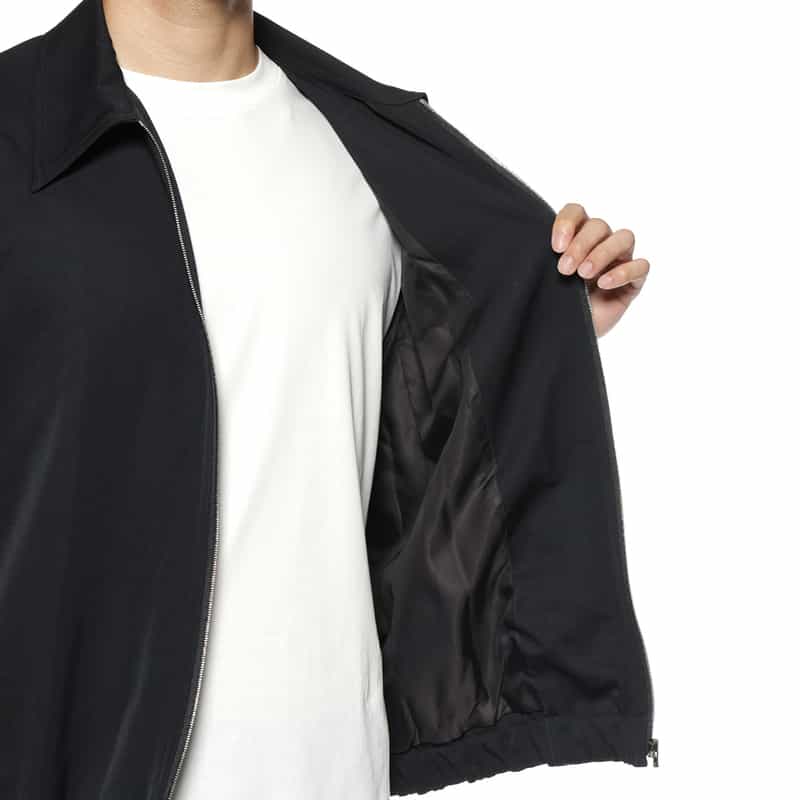OVERCOAT OVERCOAT＜オーバーコート＞ バーニーズ　ニューヨーク限定ジップアップブルゾン BLACK