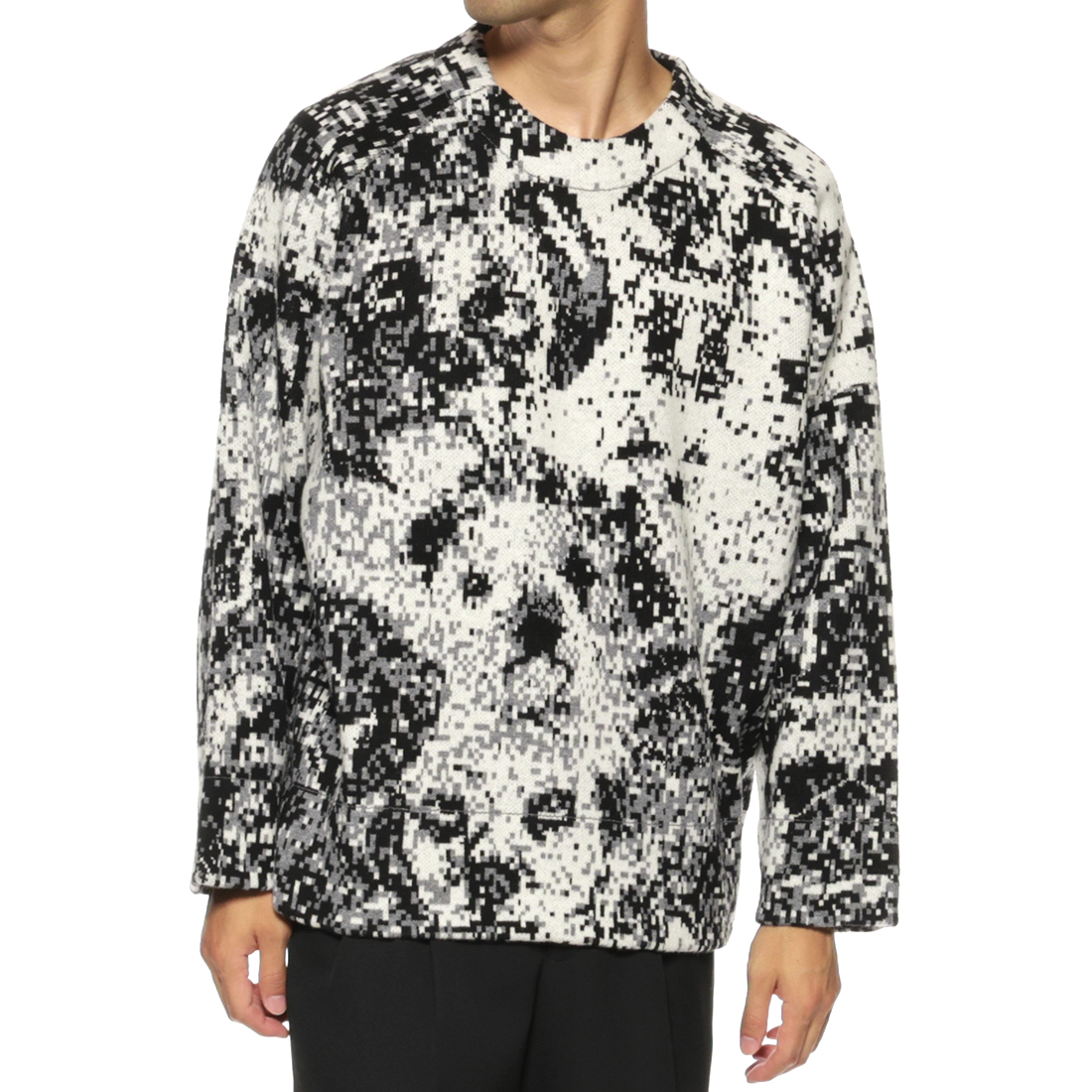 OVERCOAT＜オーバーコート＞ デジタルニットプルオーバー