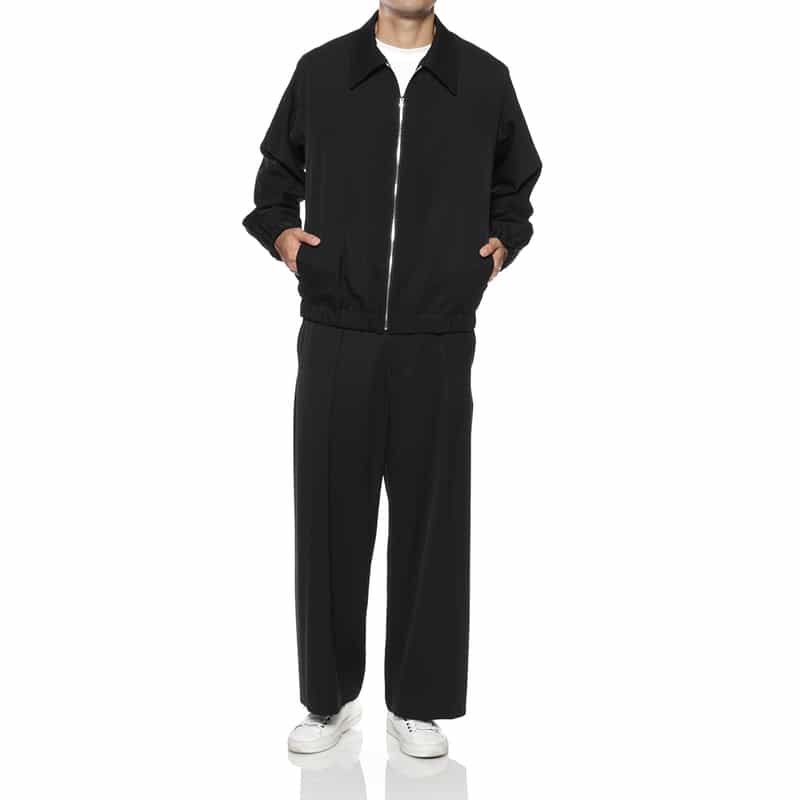 OVERCOAT OVERCOAT＜オーバーコート＞ バーニーズ　ニューヨーク限定ワイドパンツ BLACK