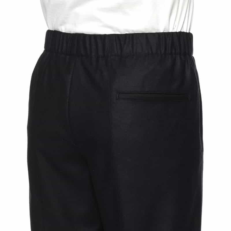 OVERCOAT OVERCOAT＜オーバーコート＞ フランネル素材ワイドパンツ BLACK