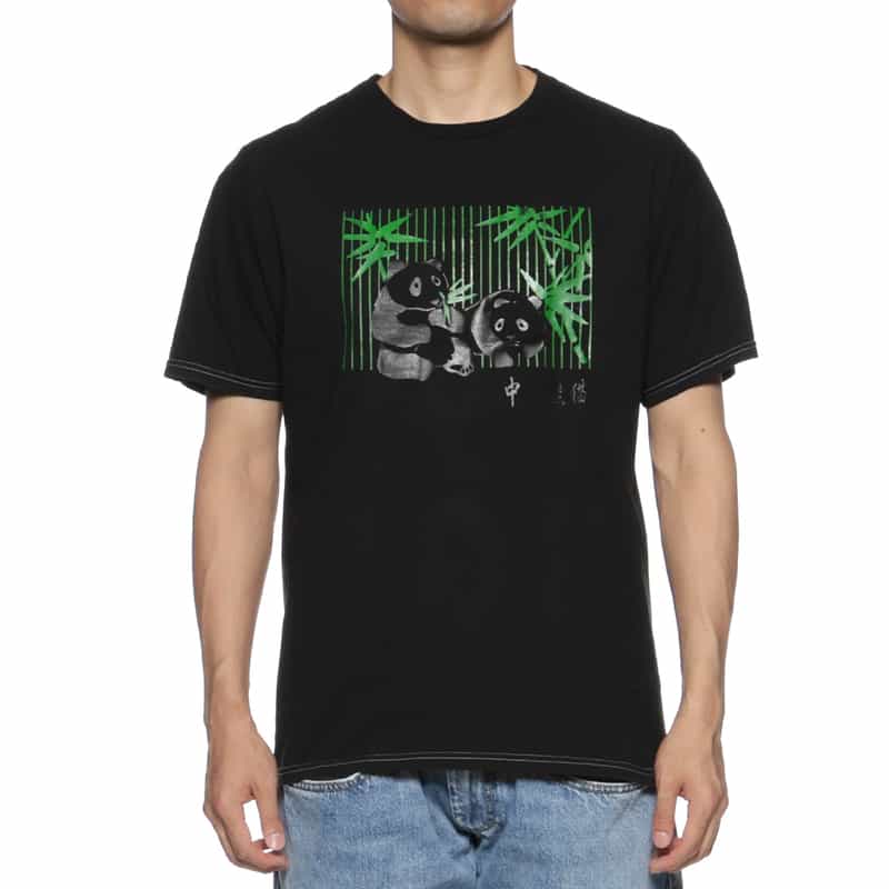 OVERCOAT OVERCOAT＜オーバーコート＞ リバーシブルTシャツ BLACK