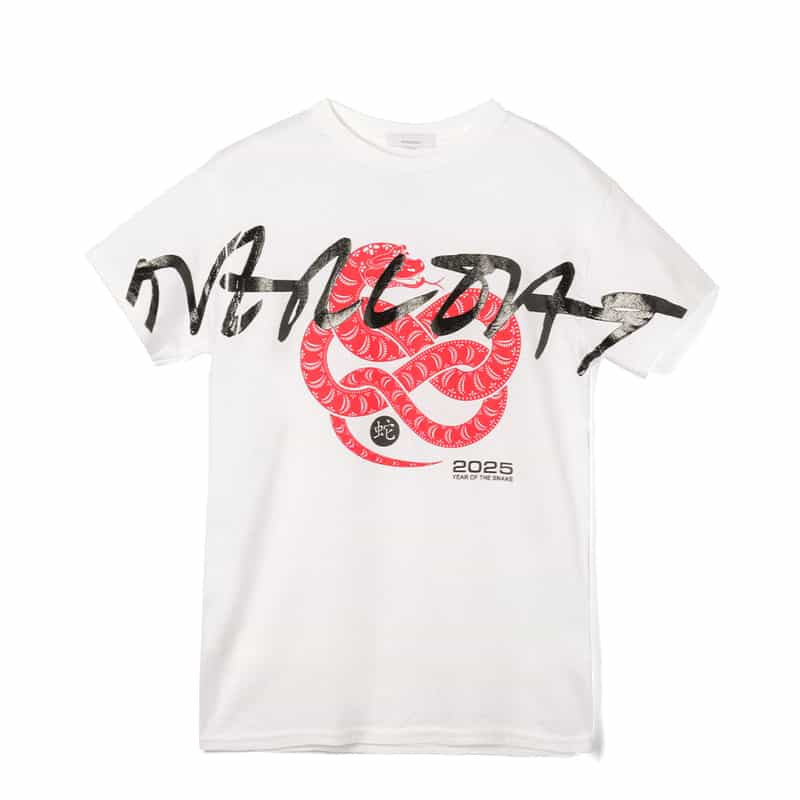 OVERCOAT OVERCOAT＜オーバーコート＞ プリントTシャツ WHITE