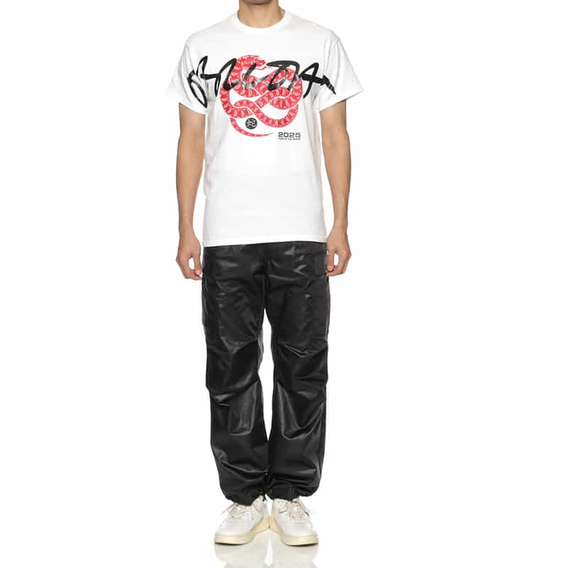 OVERCOAT OVERCOAT＜オーバーコート＞ プリントTシャツ WHITE