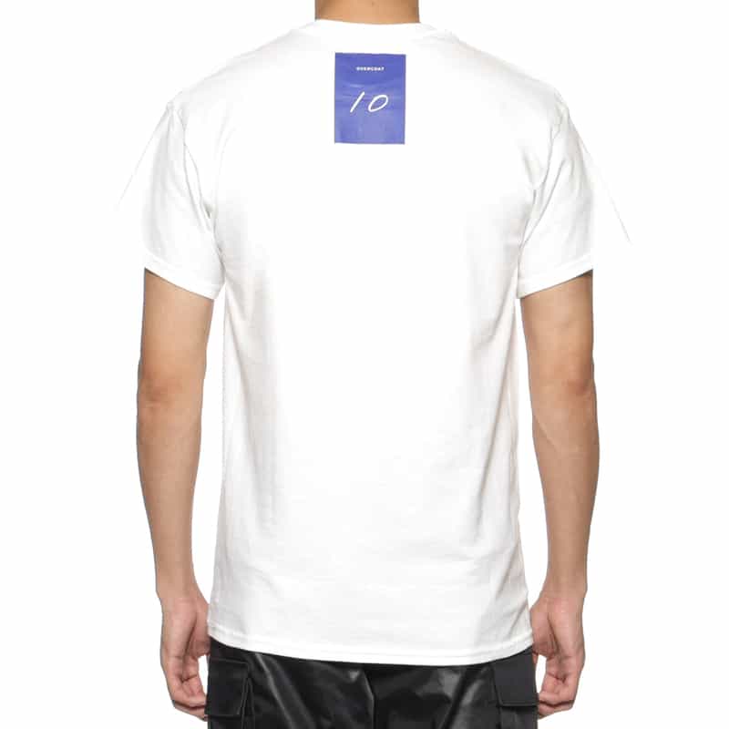 OVERCOAT OVERCOAT＜オーバーコート＞ プリントTシャツ WHITE
