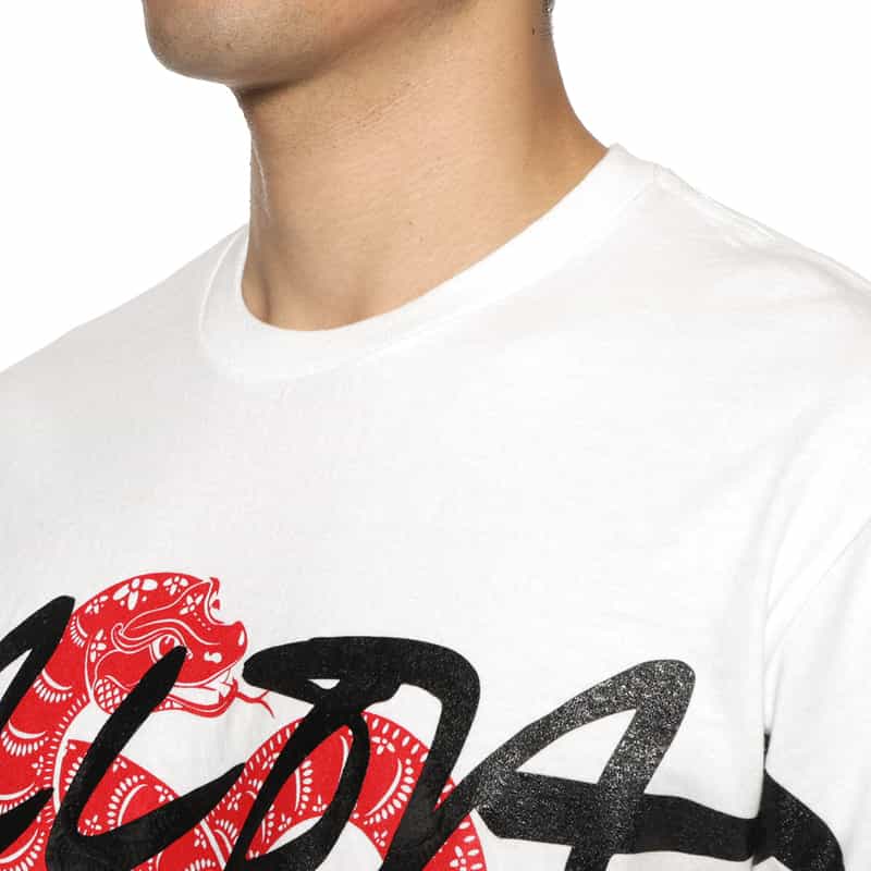 OVERCOAT OVERCOAT＜オーバーコート＞ プリントTシャツ WHITE